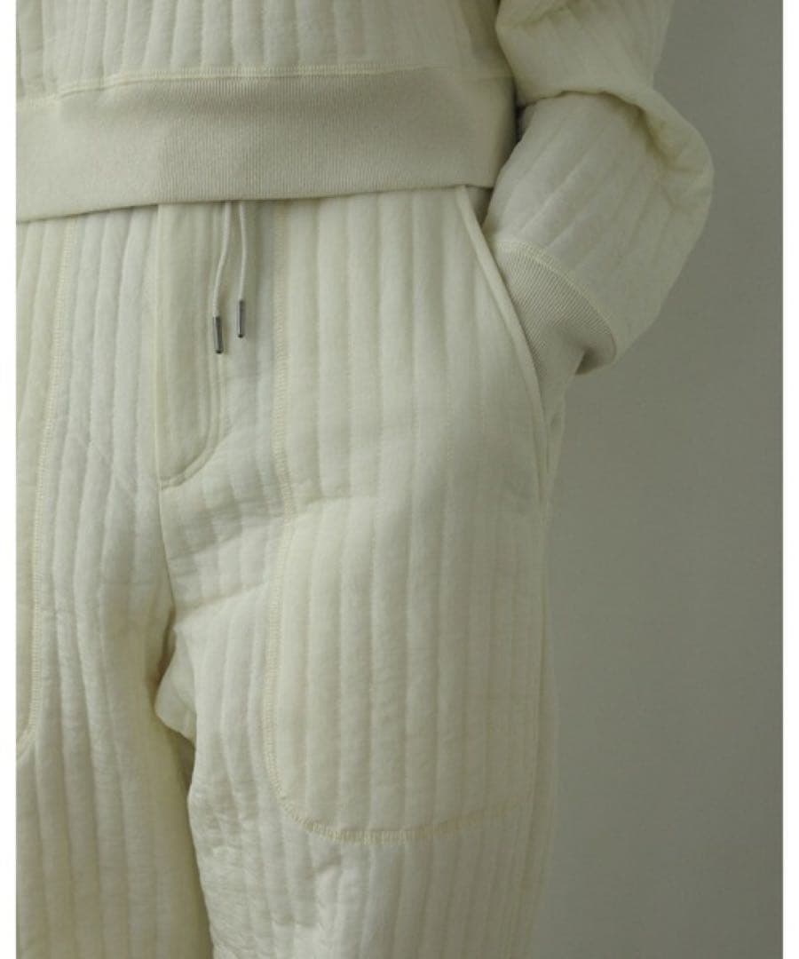 パンツ anuke Quilting Line Pants