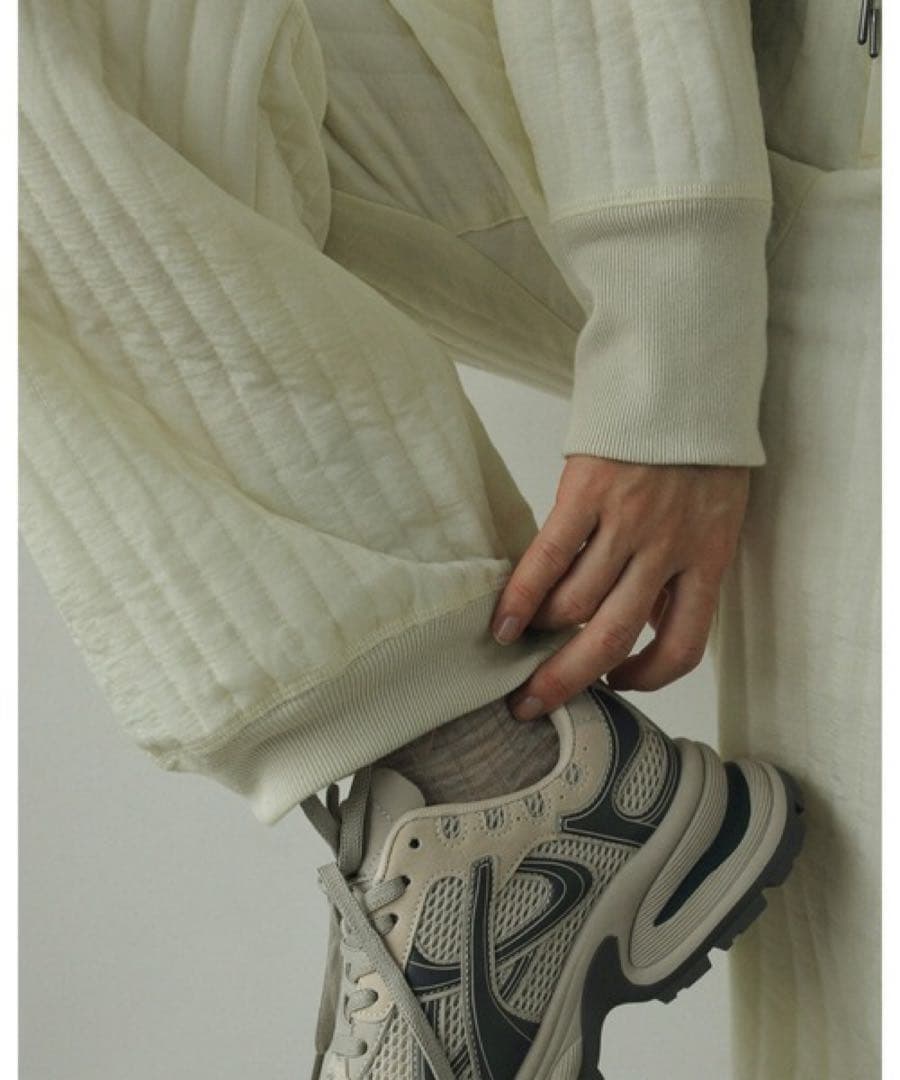 パンツ anuke Quilting Line Pants