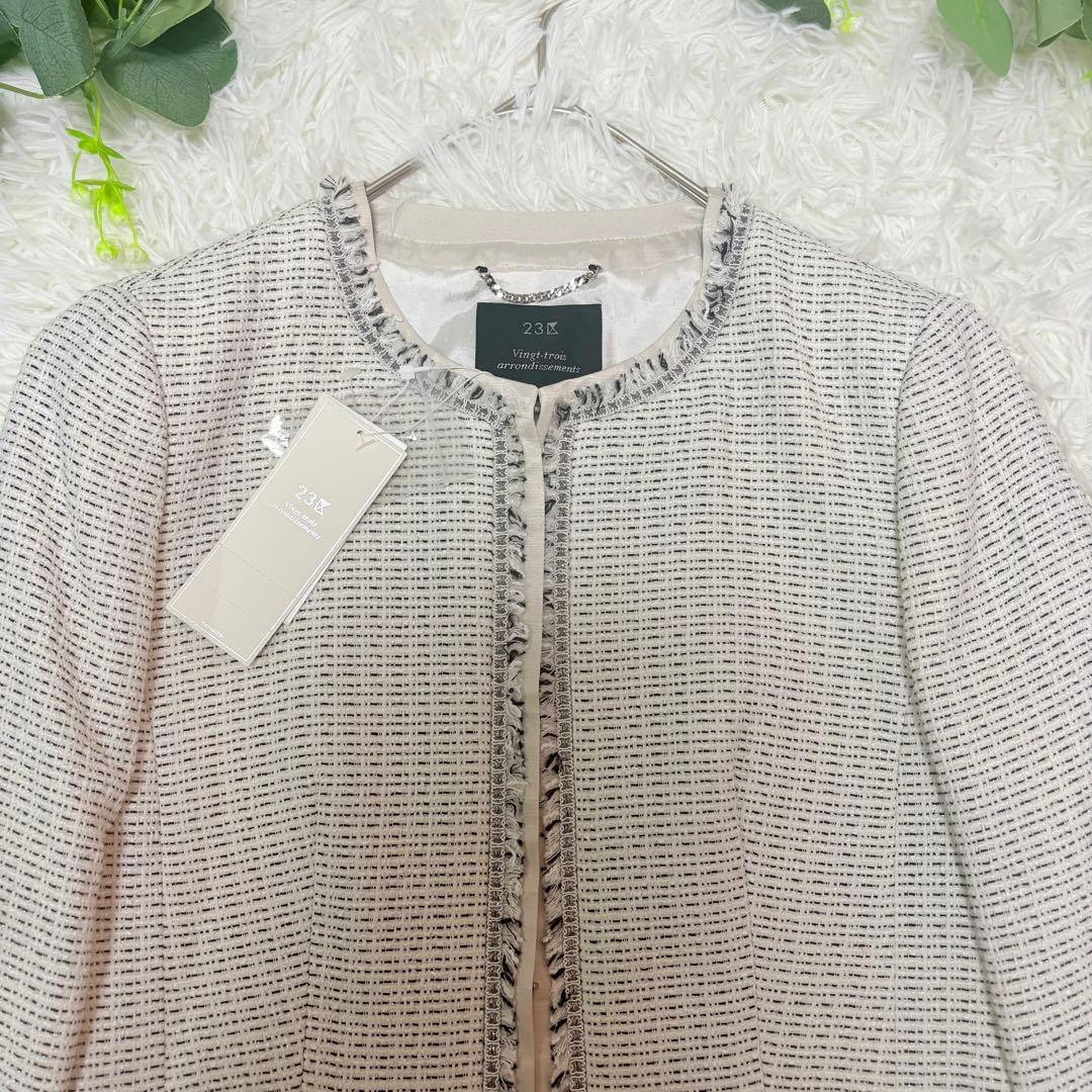 新品未使用✨23区　ツイードジャケット　38