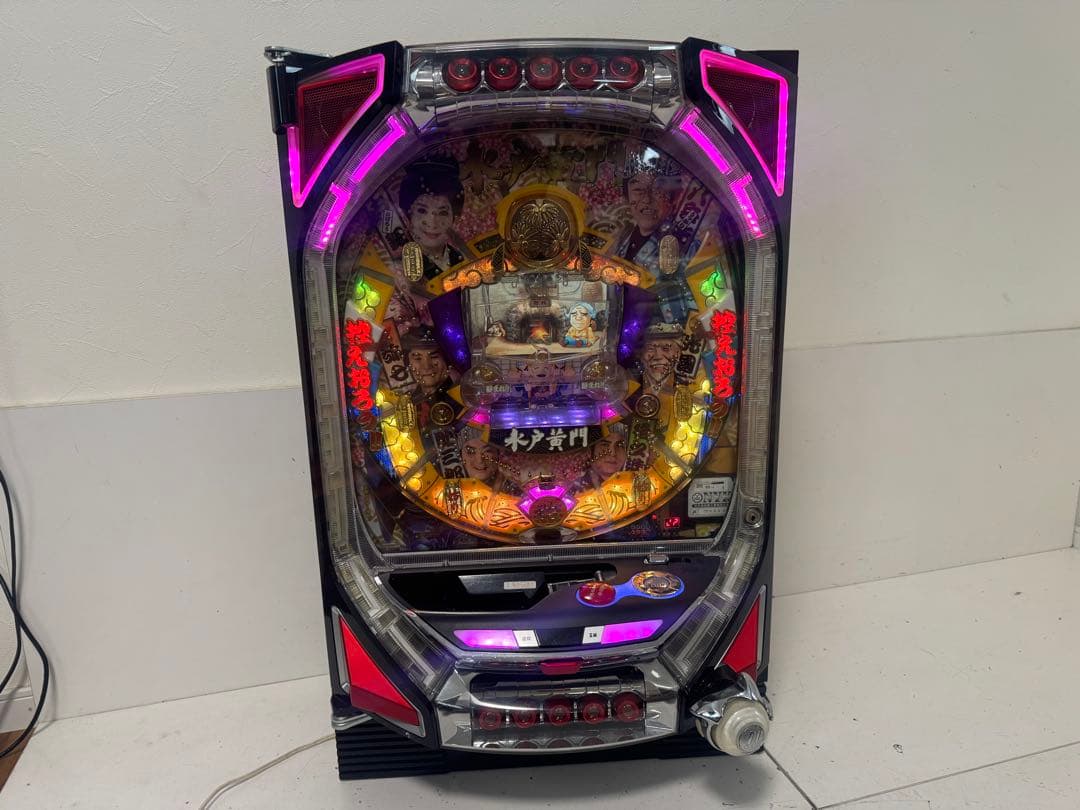 京楽 パチンコ台 実機 CRA羽根ぱちんこ 水戸黄門W4 本体 羽根モノ