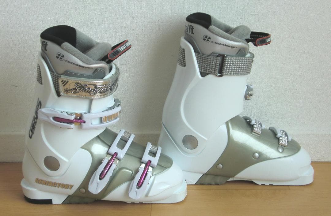 ■■送料無料■ロシニョール■女性用スキーセット■板144靴24.5■メンテ付■■