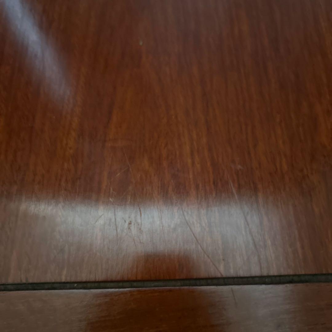 花梨サイドテーブル飾り台　花台ネストテーブル2点セット