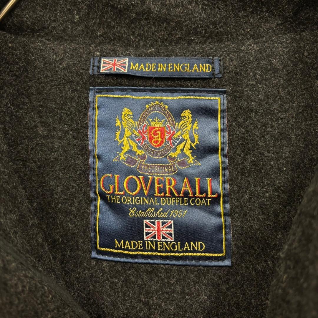 groverall england製　ダッフルコート ダークグレー N280