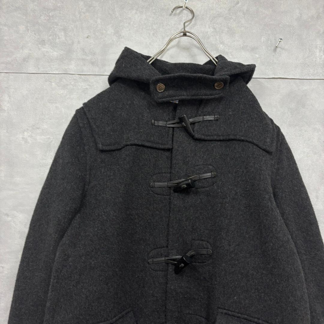 groverall england製　ダッフルコート ダークグレー N280