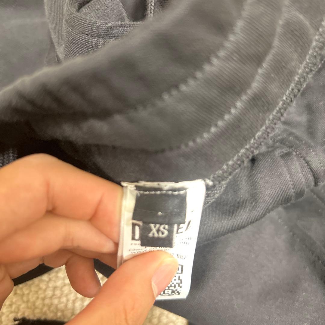 ディーゼル 黒 スウェットパンツ