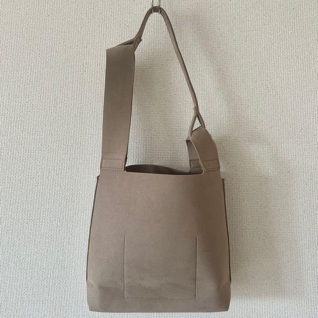 zattu CONCH トートバッグ グレージュ