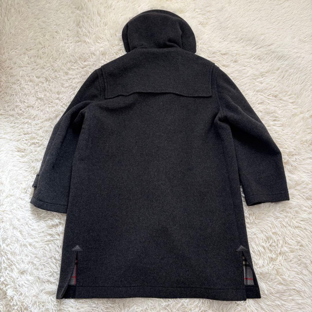 BURBERRY バーバリー ノバチェック ウール×カシミヤ ダッフルコート