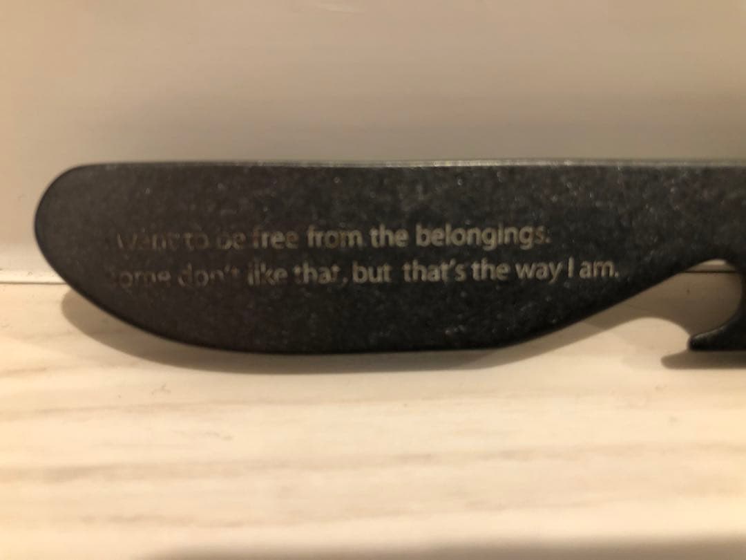 ② ネイタルデザイン プラットチャンプ プレート カトラリー ブラック 皿