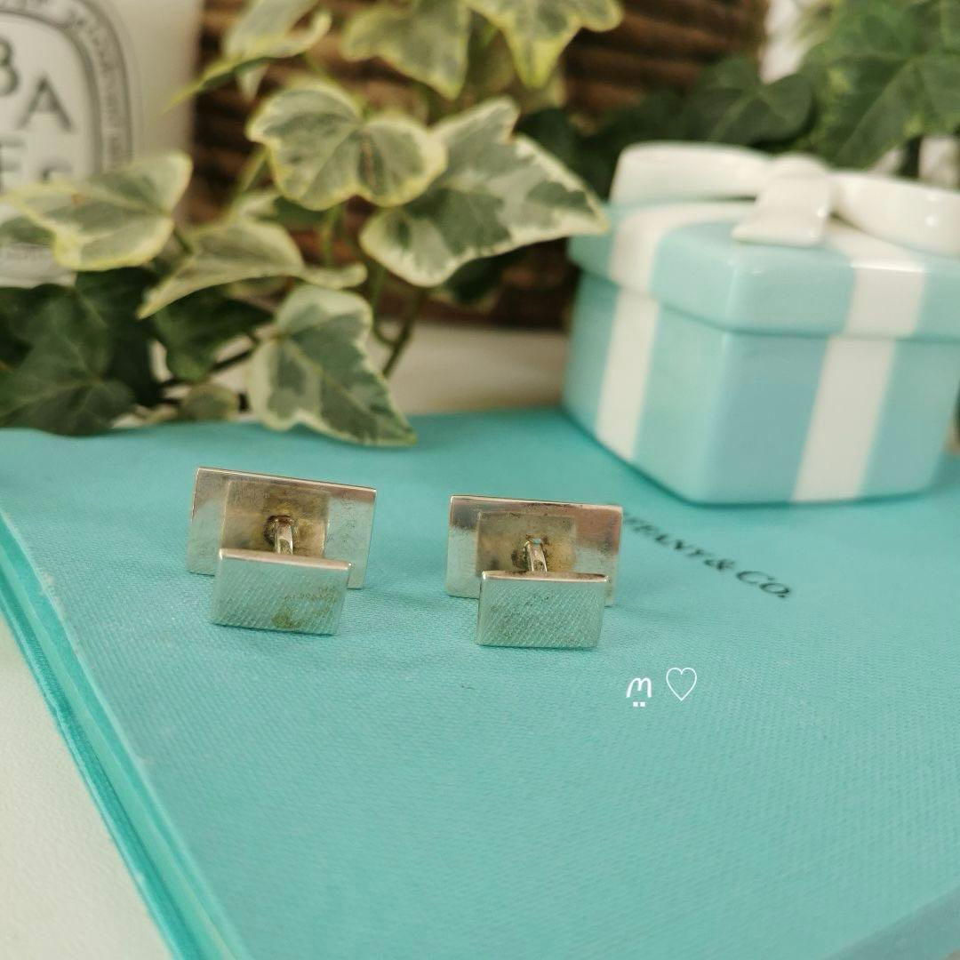 ティファニー　レターモチーフ　エンベロープカフス　カフリンクス　スーツ　メンズ