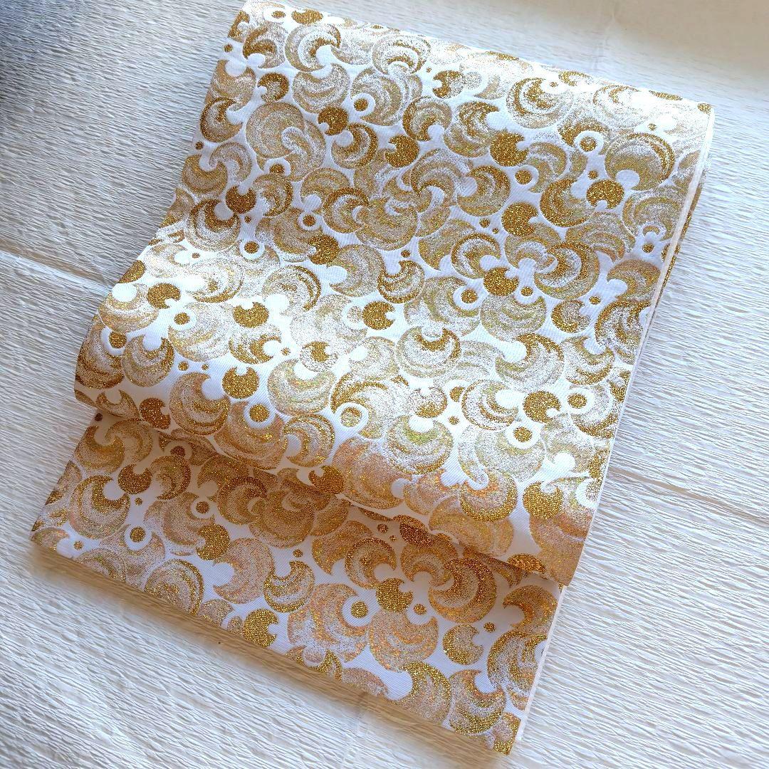 【逸品】袋帯 月 セーラームーン風 着物 和装 訪問着 振袖 結婚式 成人式