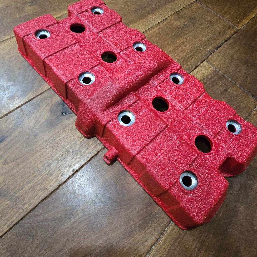 ZRX400タペットカバー/ヘッドカバー結晶塗装(レッド)