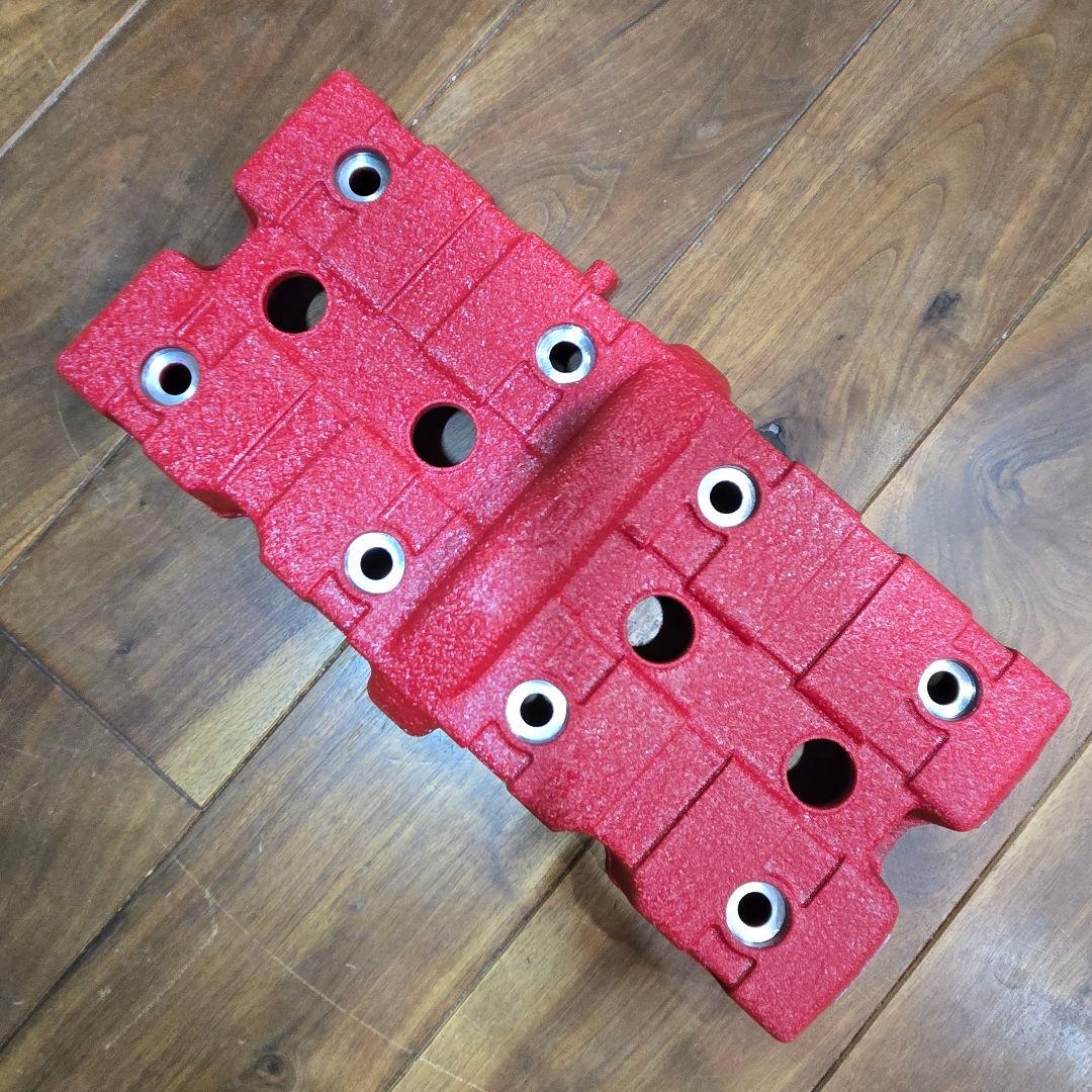 ZRX400タペットカバー/ヘッドカバー結晶塗装(レッド)