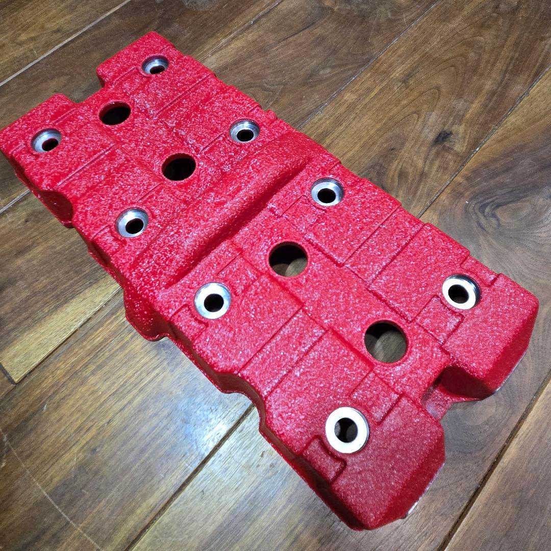 ZRX400タペットカバー/ヘッドカバー結晶塗装(レッド)