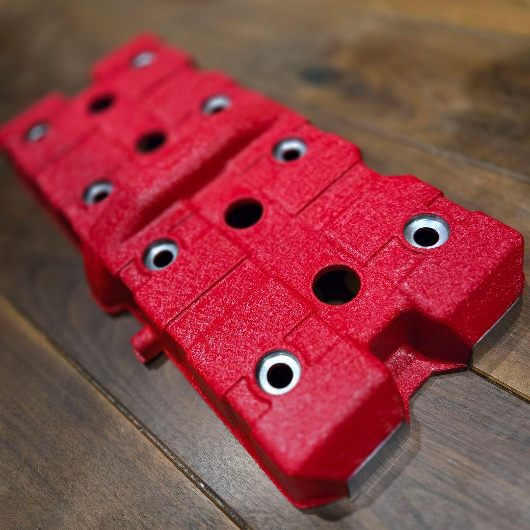 ZRX400タペットカバー/ヘッドカバー結晶塗装(レッド)