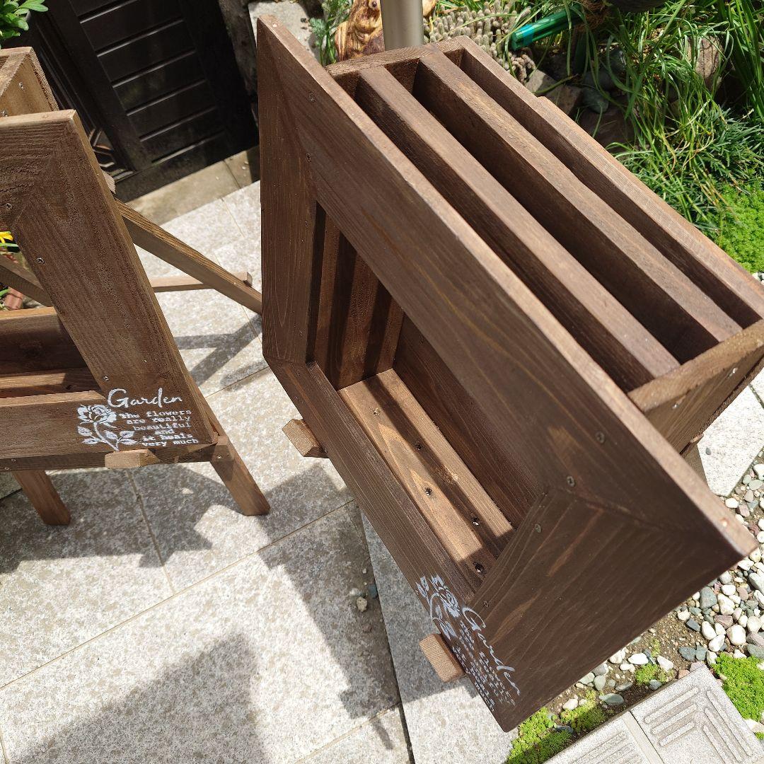 Runa額縁フラワースタンド２台