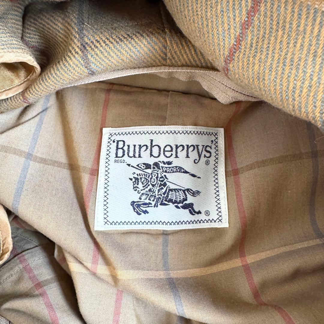 美品　バーバリリーズ　ステンカラーコート　2way　ノバチェック　L　ベージュ