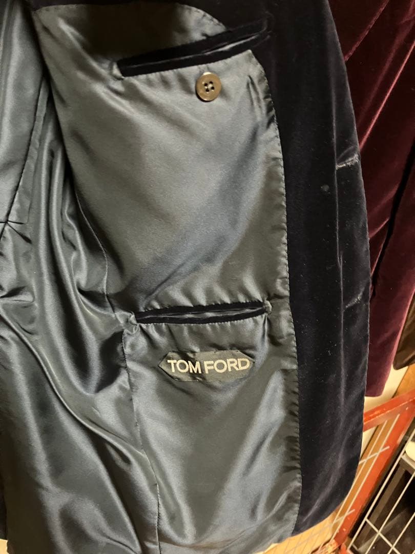 後藤達也 専用TOMFORD ベルベットジャケット 2点セット