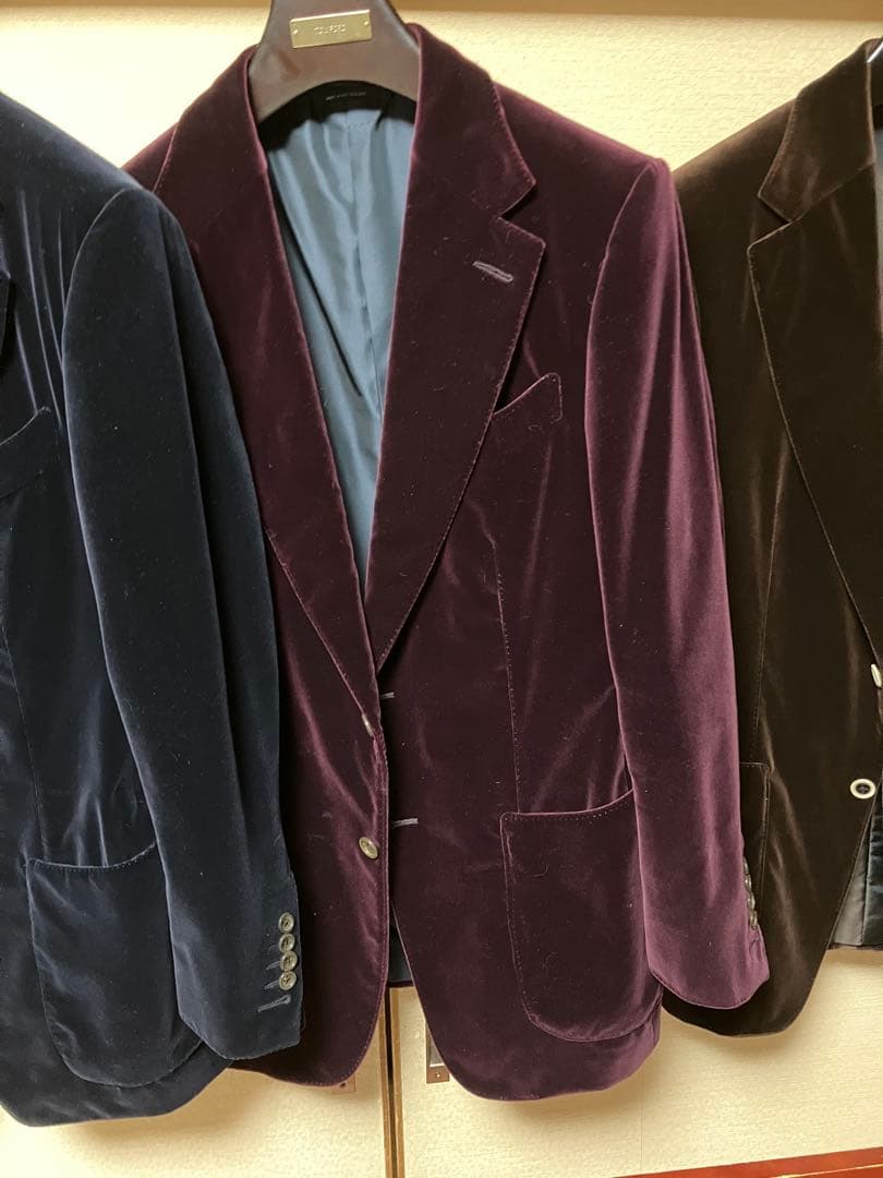 後藤達也 専用TOMFORD ベルベットジャケット 2点セット