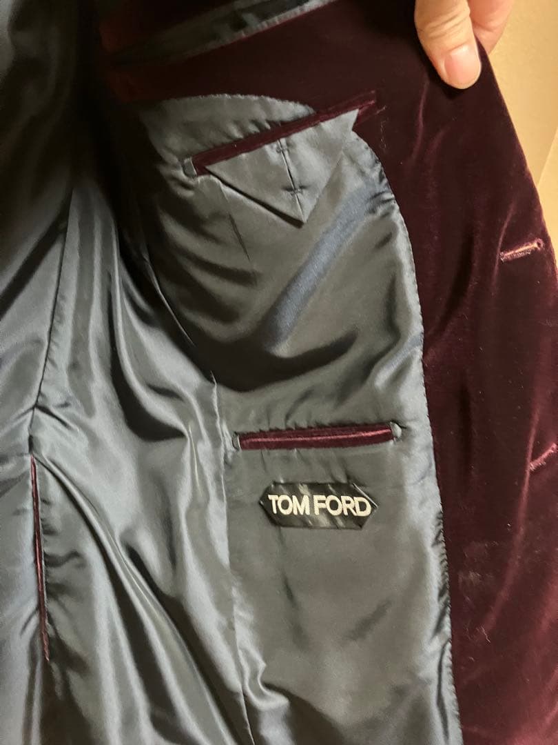 後藤達也 専用TOMFORD ベルベットジャケット 2点セット