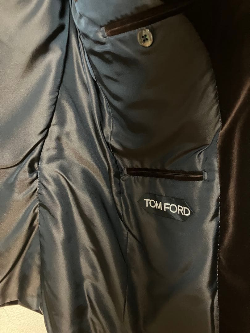 後藤達也 専用TOMFORD ベルベットジャケット 2点セット