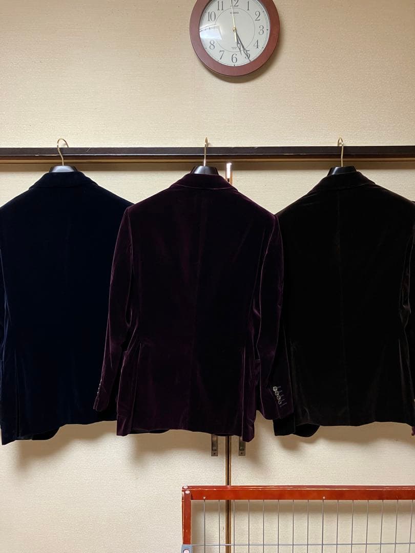 後藤達也 専用TOMFORD ベルベットジャケット 2点セット