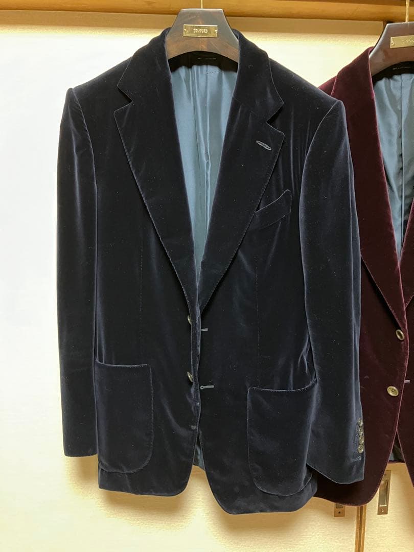 後藤達也 専用TOMFORD ベルベットジャケット 2点セット