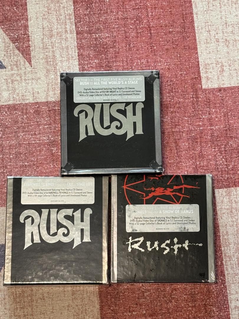 【未開封】RUSH Sector1, Sector2, Sector3 セット