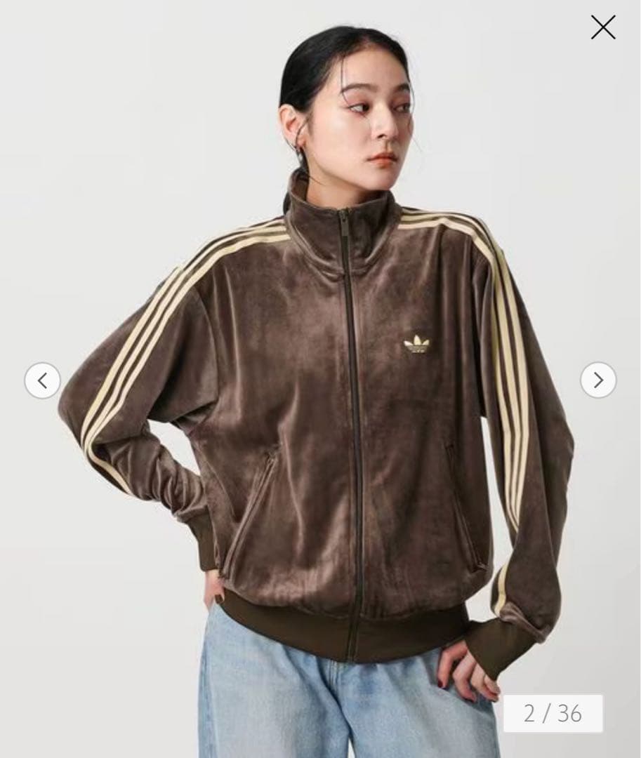 c*a様 <adidas Originals＞ファイヤーバード ベロアトラックト