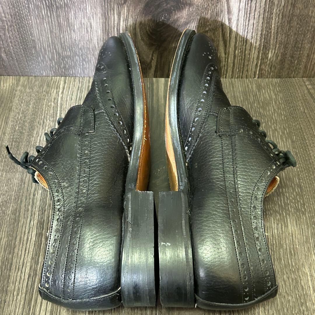 希少 英国製 リーガル ブリティッシュコレクション ウィングチップ 革靴 UK6