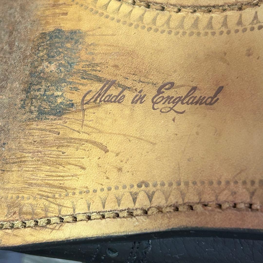 希少 英国製 リーガル ブリティッシュコレクション ウィングチップ 革靴 UK6