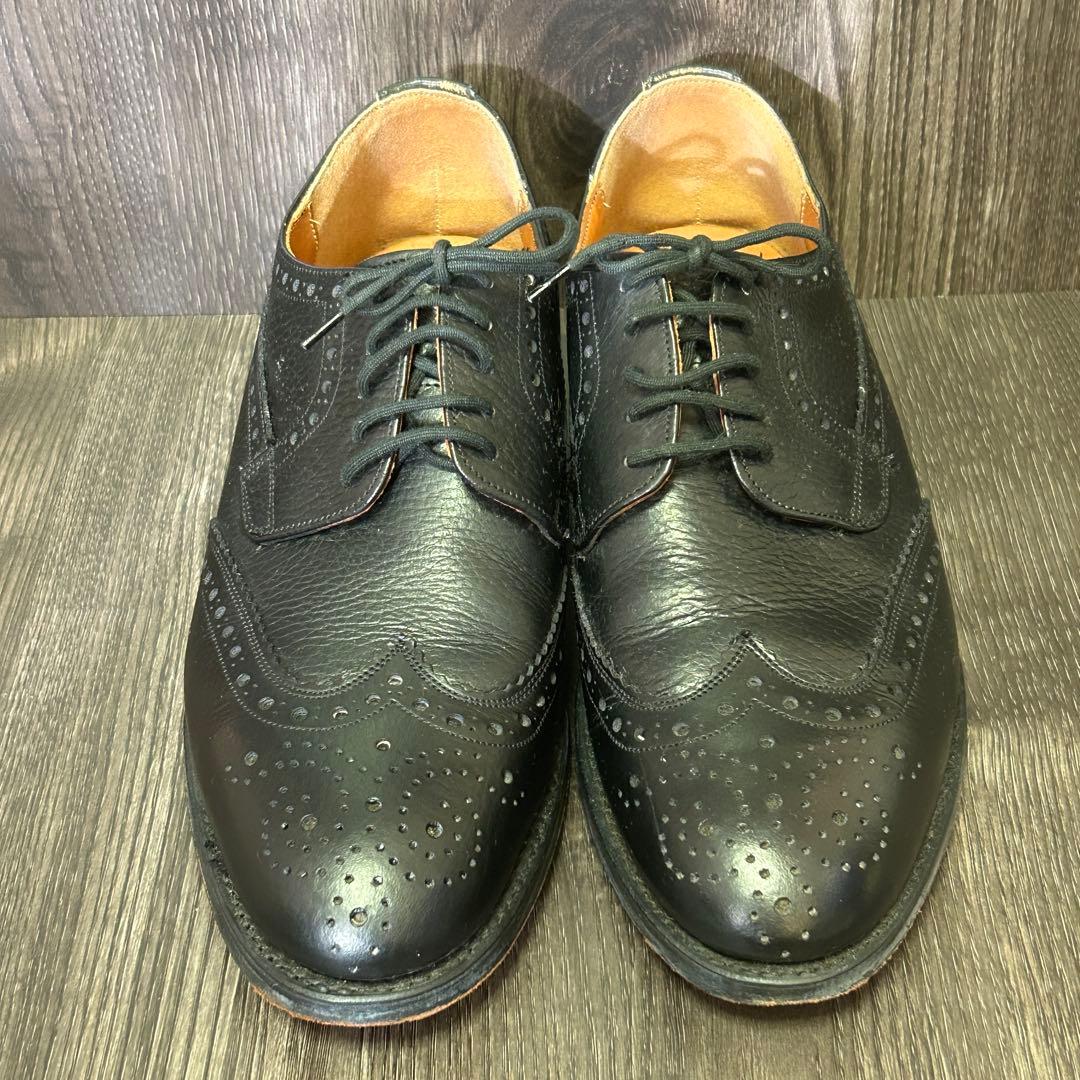 希少 英国製 リーガル ブリティッシュコレクション ウィングチップ 革靴 UK6