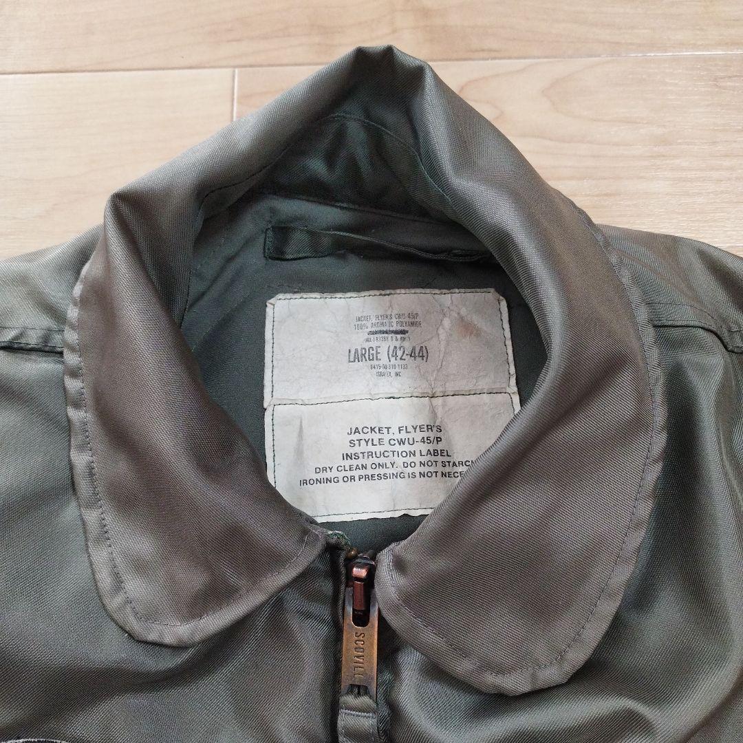 【38】米軍 CWU-45/P フライトジャケット L 42-44 戦闘服
