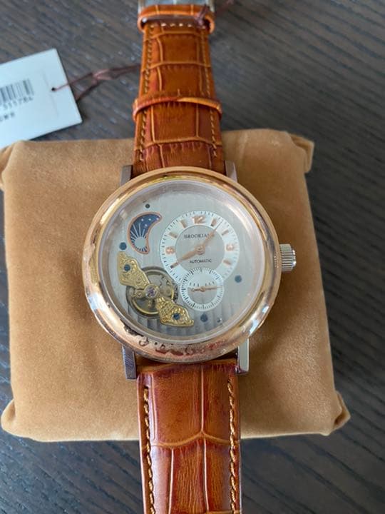 腕時計　自動巻き　BROOKIANA NEWYORK