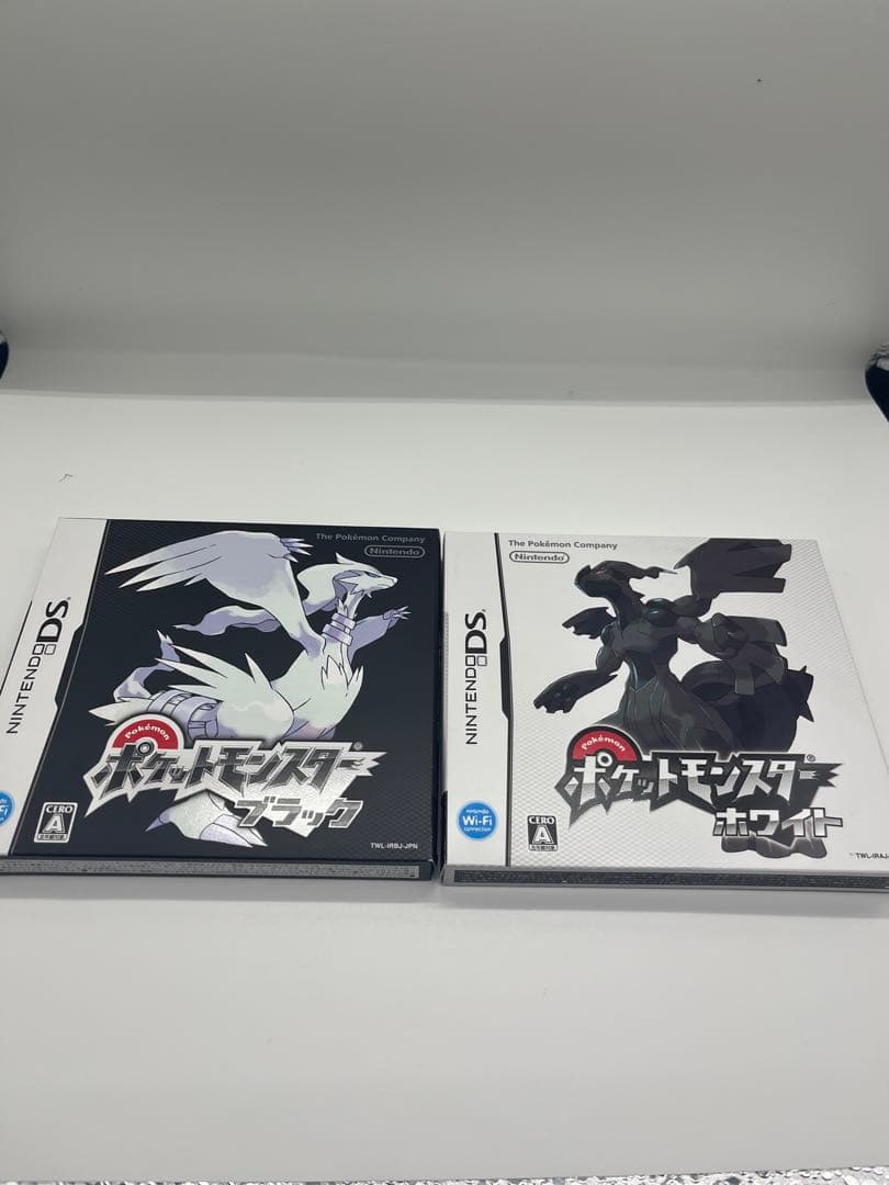 【未開封】ポケットモンスター　ブラック&ホワイト シュリンク付き