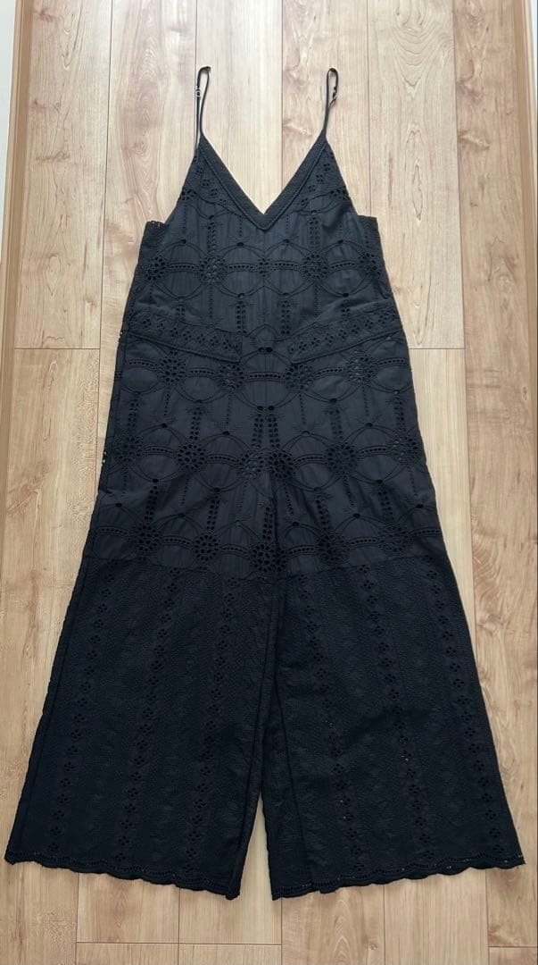 IENAレースオールインワン38ブラック