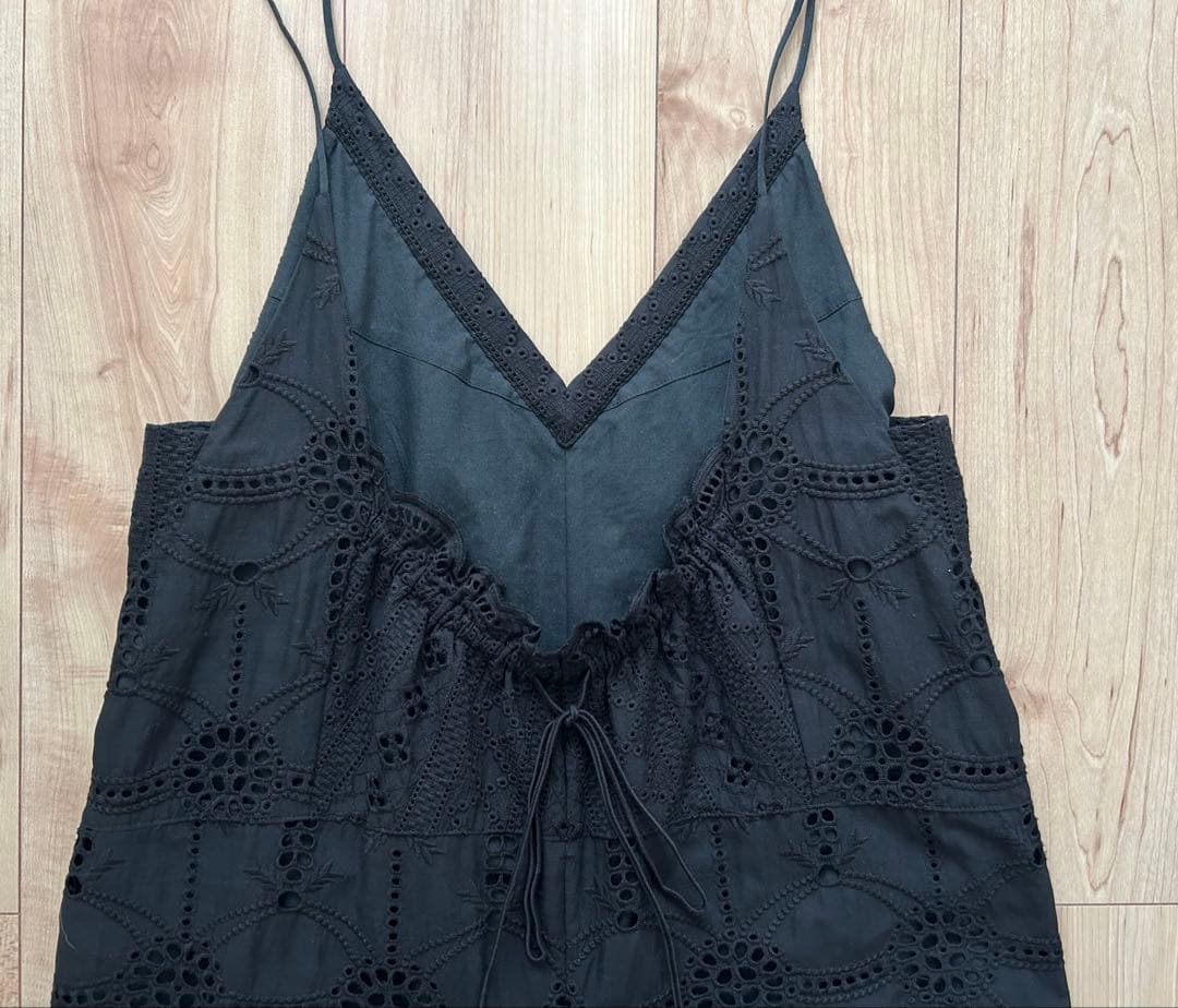 IENAレースオールインワン38ブラック