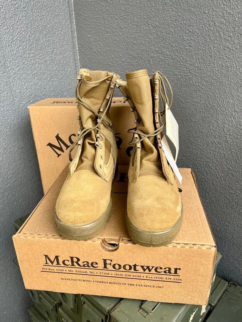 米軍放出未使用品 McRae USMC コンバットブーツ 8.5R(26.5)③
