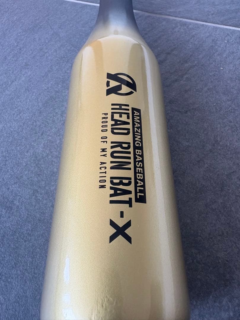 HEAD RUN BAT X Jr. 小学生用　ゴールド