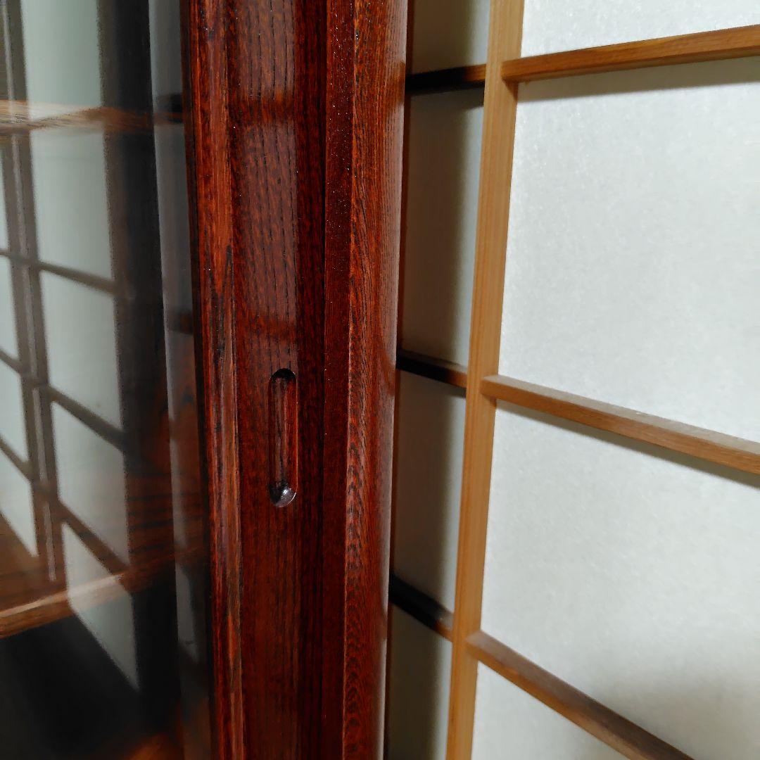 茶箪笥　漆器　木製品　高級家具　アンティーク　木目