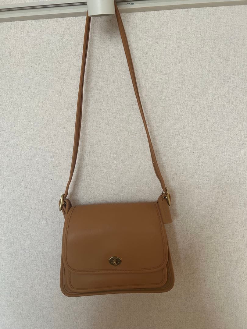 バッグ Vintage Coach Turnlock Shoulder Bag 9061