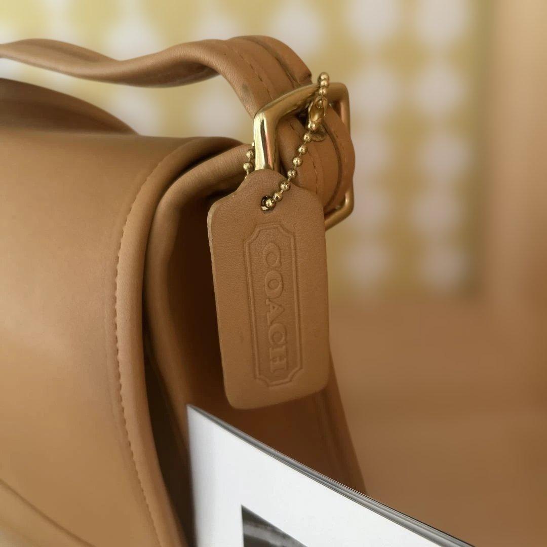 バッグ Vintage Coach Turnlock Shoulder Bag 9061