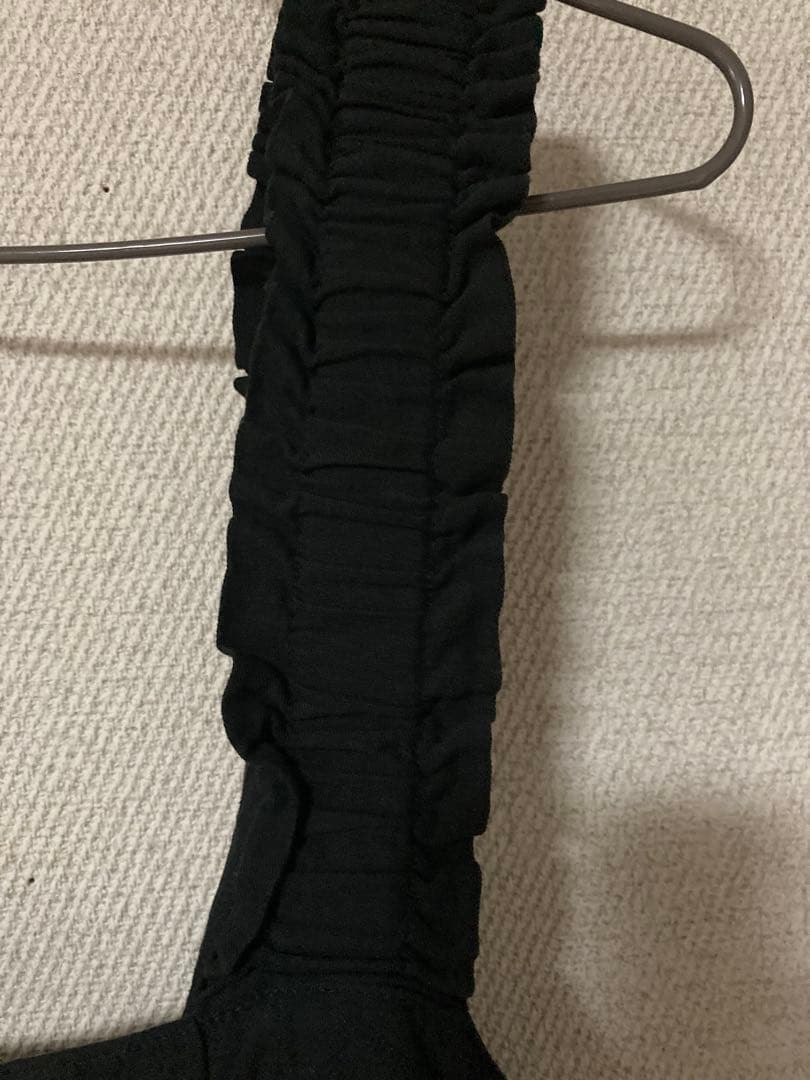 ネストローブコットンリネンフリルストラップパンツ