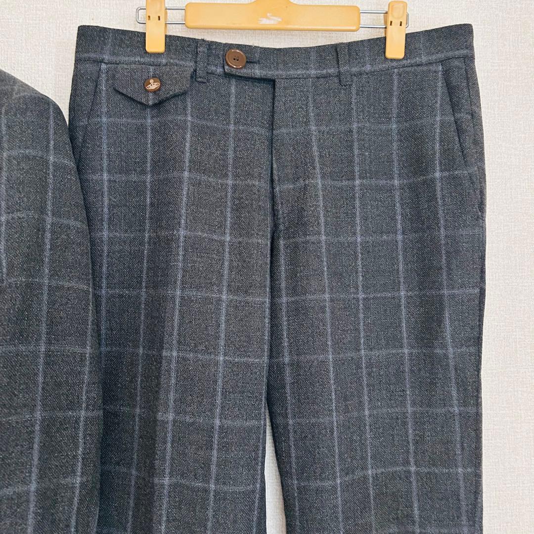 【美品】Vivienne Westwood Man セットアップ スーツ 総柄