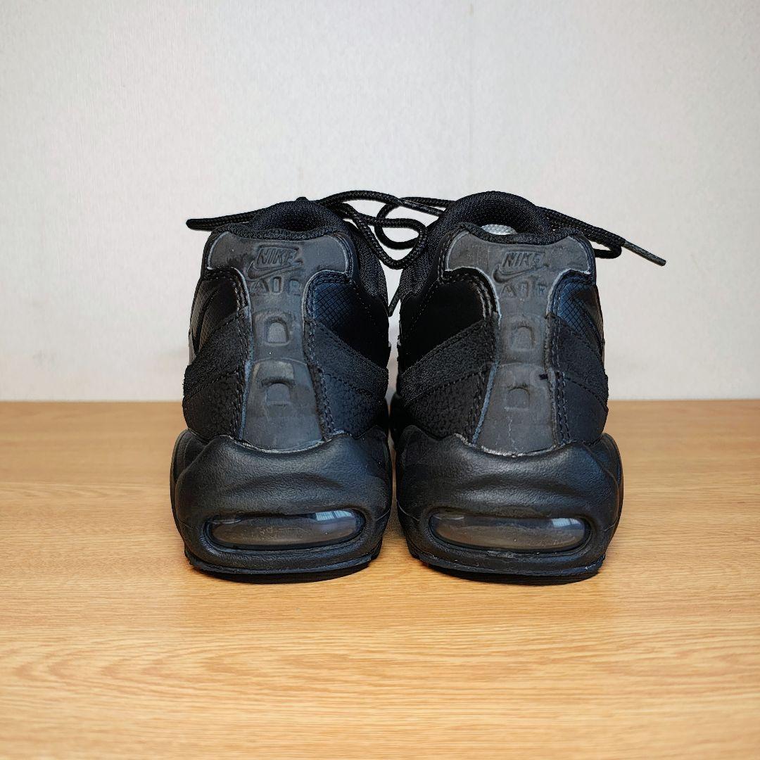 美品 NIKE AIR MAX 95 ES \"ALL BLACK\" 25