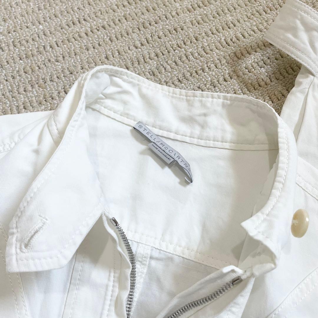 定価20万円ぐらい ステラマッカートニー ジャンプスーツ つなぎ 長袖 白