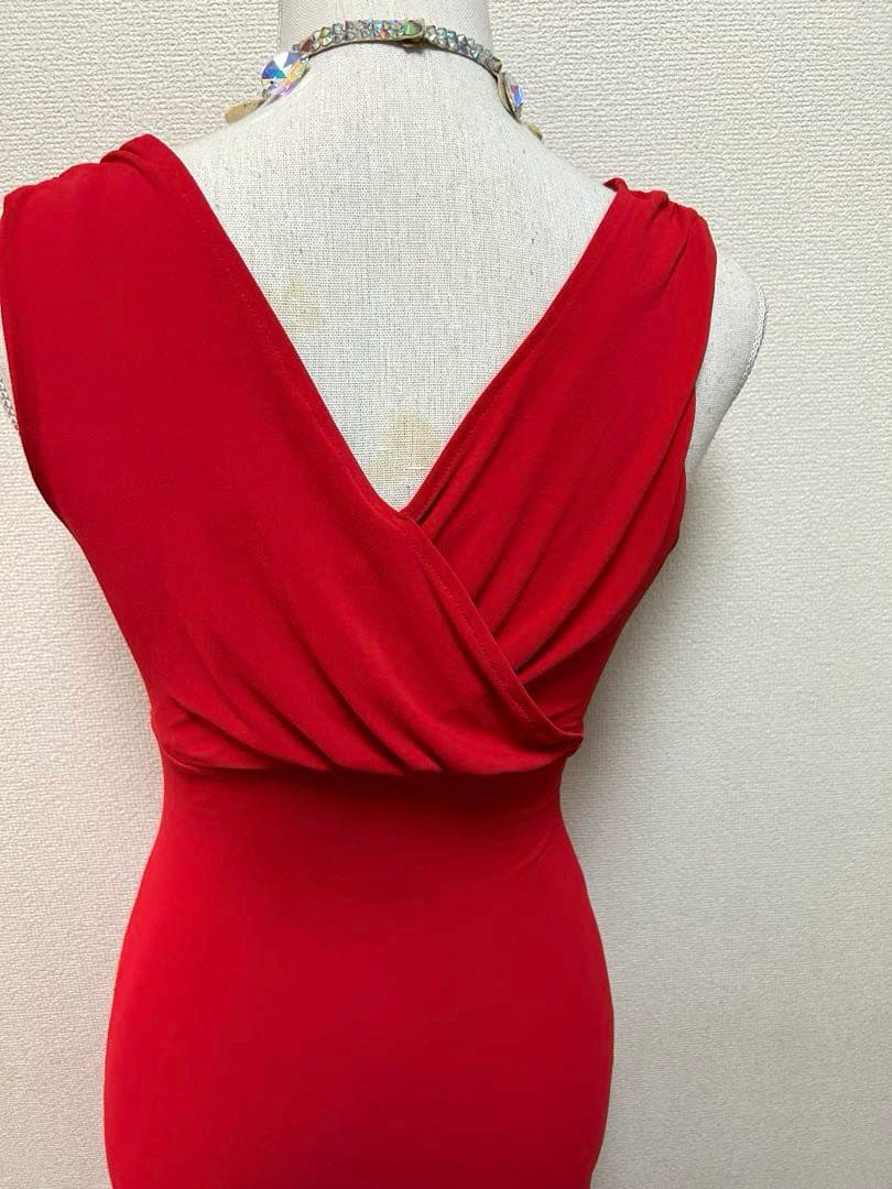 クリスアン　社交ダンス　ラテン　ドレス　ワンピース　M