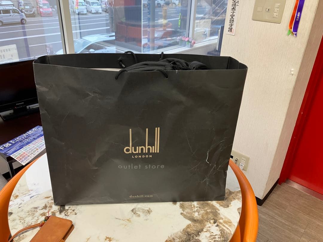 ダンヒルラゲージキャンバストートバック