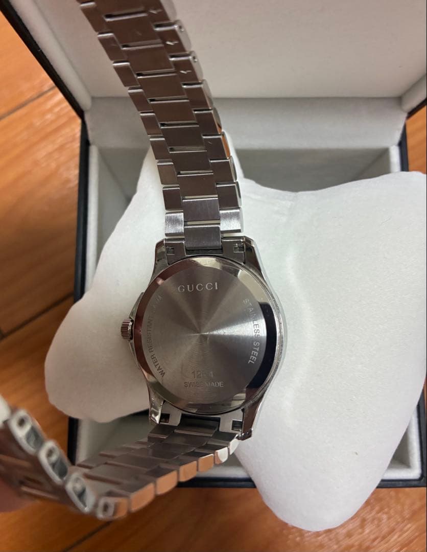 GUCCI グッチ Gタイムレス 126.4 メンズ ステンレススティール