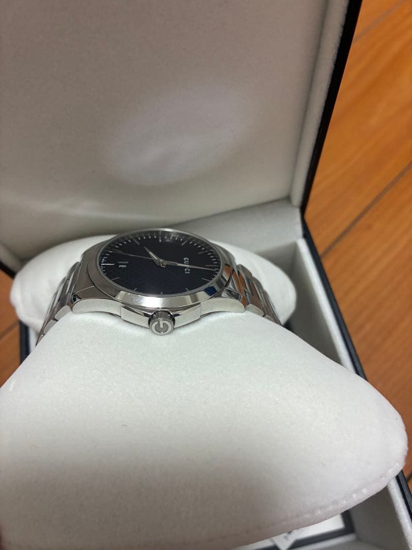 GUCCI グッチ Gタイムレス 126.4 メンズ ステンレススティール