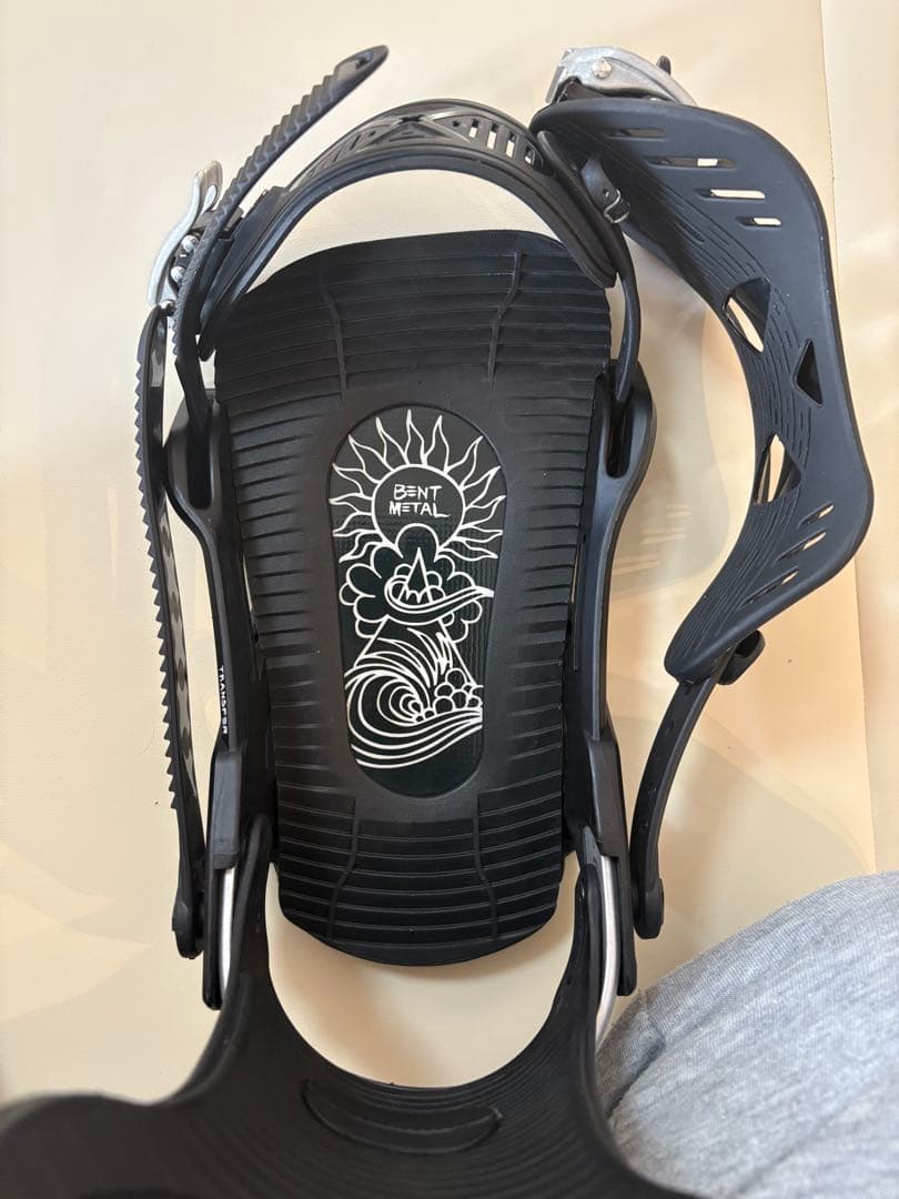 BENT L TRANSFER ビンディング ブラック M